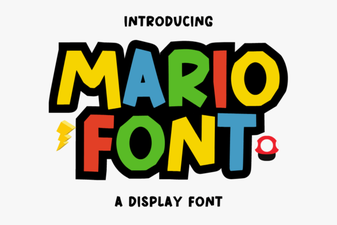 Mario Font: Creative Design Ideas and Project Inspiration