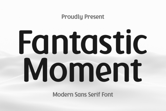 Fantastic Moment Font for Creative Design Projects