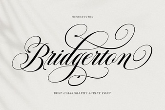 Bridgerton Font: Elegant Typography for Regency-Inspired Designs