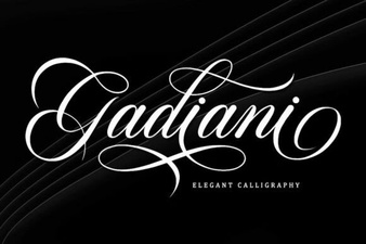 Gadiani Font: Elegant Typography for Creative Projects
