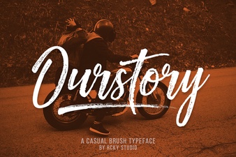 Ourstory Font Duo: Versatile Design for Creative Projects