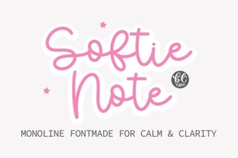 Softie Note Font for Playful and Creative Designs