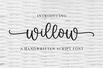 Willow Font: Elegant Typography for Creative Design Projects