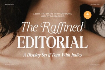 Raffined Font: Elegant Typography for Modern Design